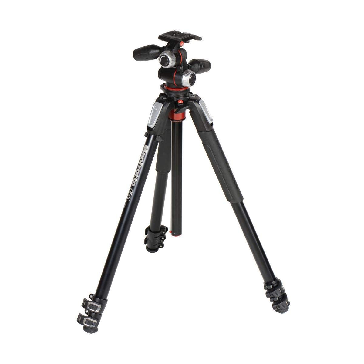 Manfrotto 055 3 Section Aluminum Tripod With 3 Way Head